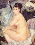 Pierre-Auguste Renoir Weiblicher Akt oil painting on canvas